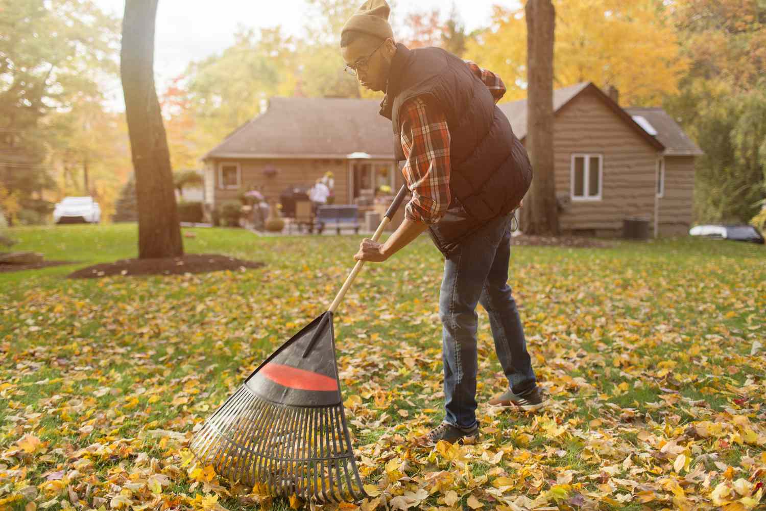 Outdoor property cleanup and seasonal yard care