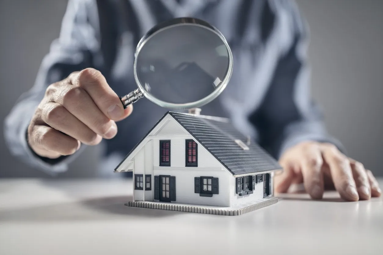 Illustration representing property inspection and condition documentation